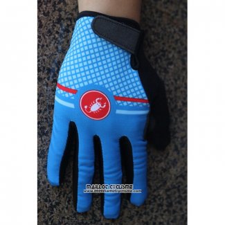 2020 Castelli Gants Doigts Longs Bleu Noir (3)